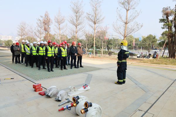 常见火灾隐患、消防器材使用要点讲解现场1